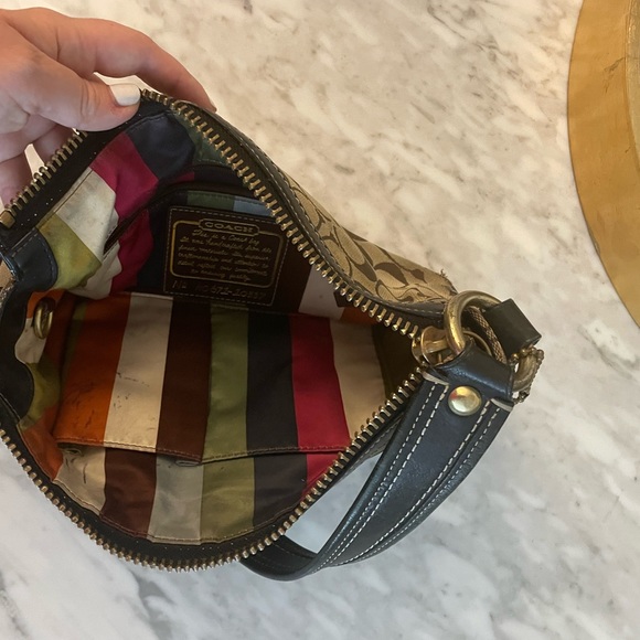 Vintage coach shoulder bag - Picture 4 of 10